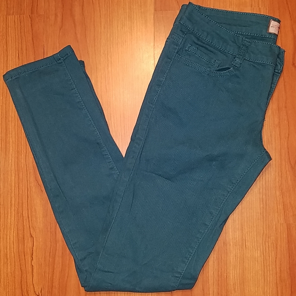 Girls teal "iris Jean" denim Jean's size 5